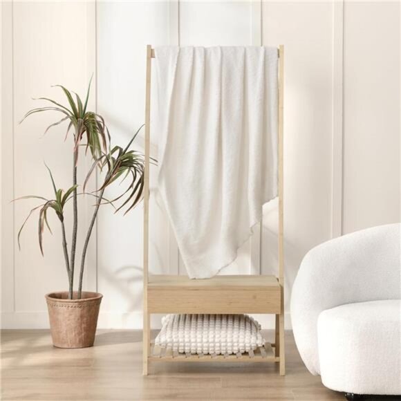 Knit Throw Blanket Super Soft Warm Blanket for Couch Lightweight Fluffy Blanket - Picture 6 of 7